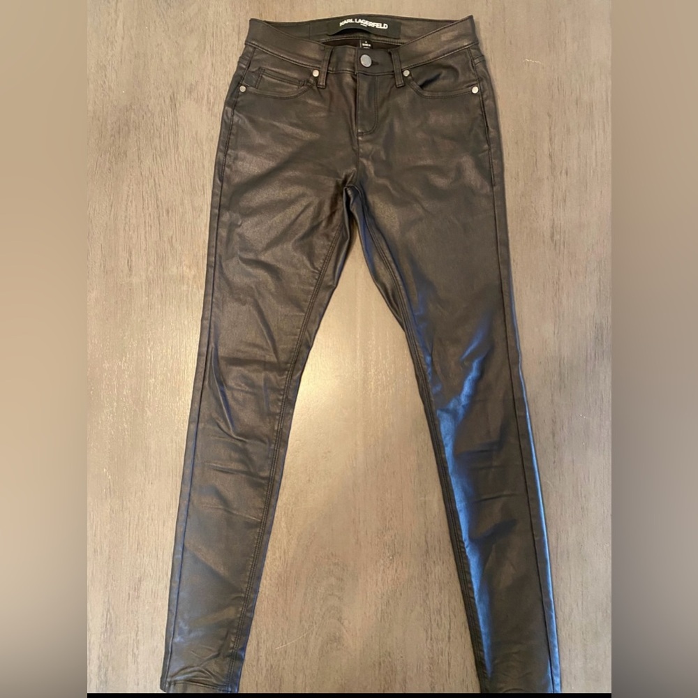 Karl Lagerfeld Black Skinny Pants